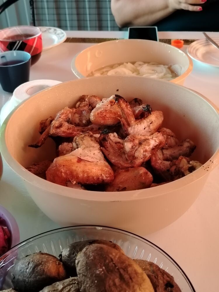 Шашлык из курицы 