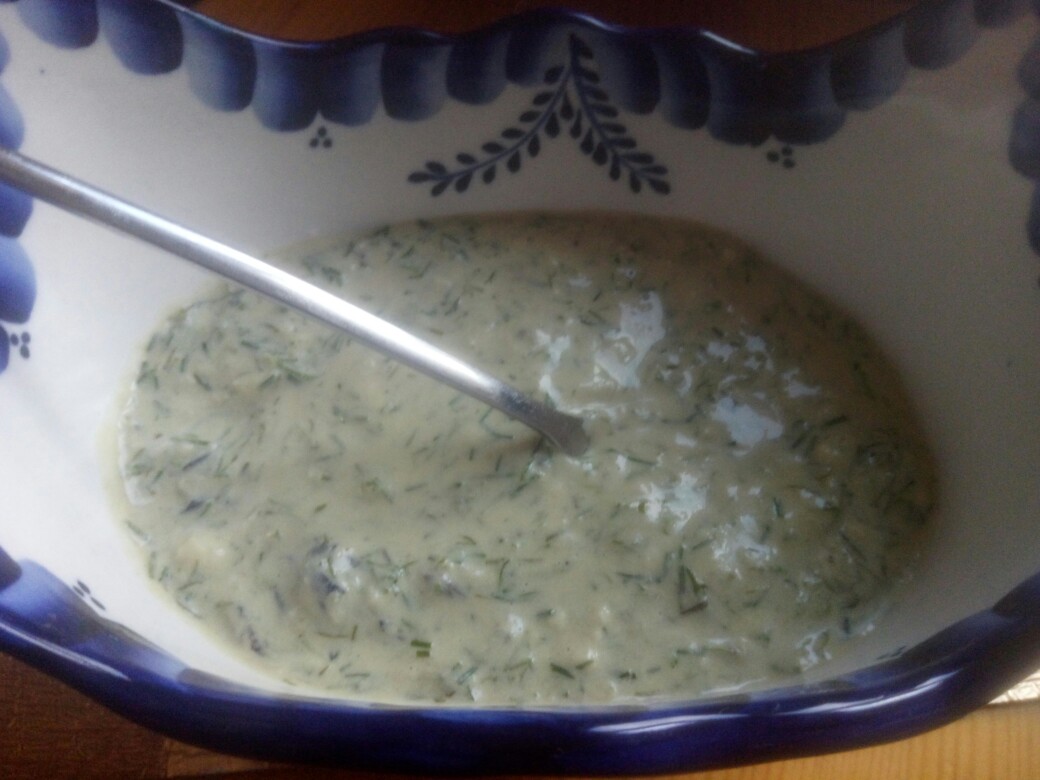 Анчоусный айоли