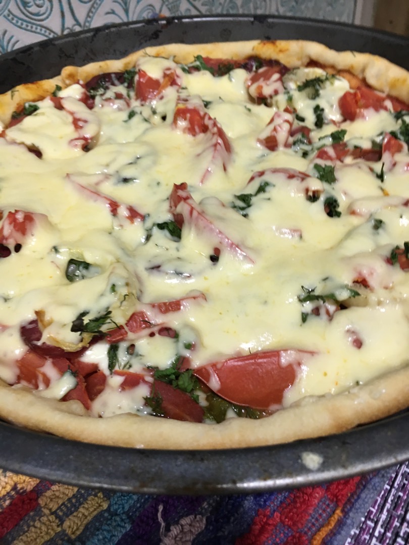 Пицца по домашнему - простой и вкусный рецепт - пиццерия Cipollino Pizza