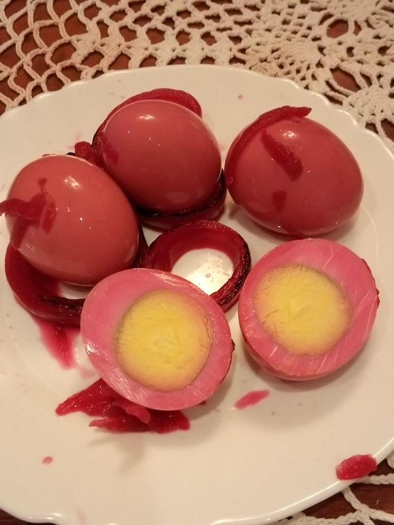 Маринованные яйца