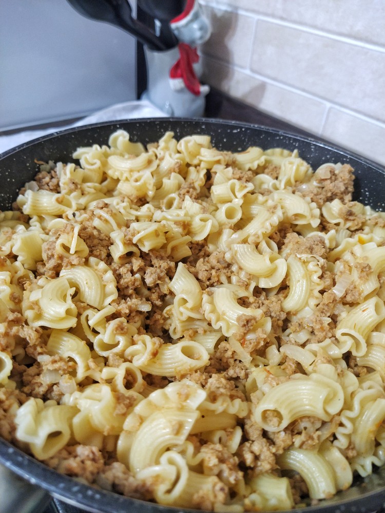 Макароны с фаршем