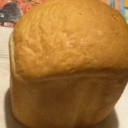 Обычный белый хлеб в хлебопечке Panasonic