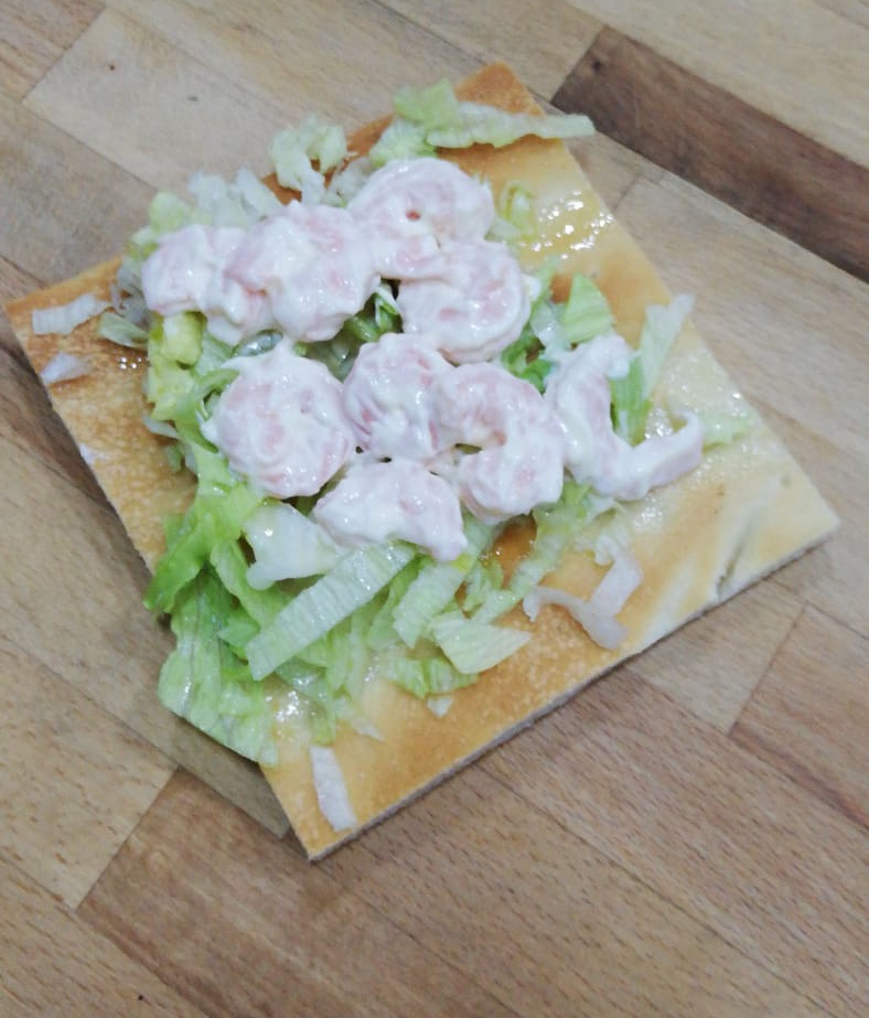 Пицца 🍕 с креветками 🦐🦐🦐