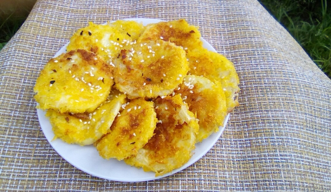 Кабачки в хрустящей корочке #чемпионатмира #япония