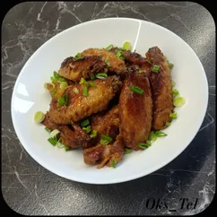 Куриные крылышки в сметанном маринаде