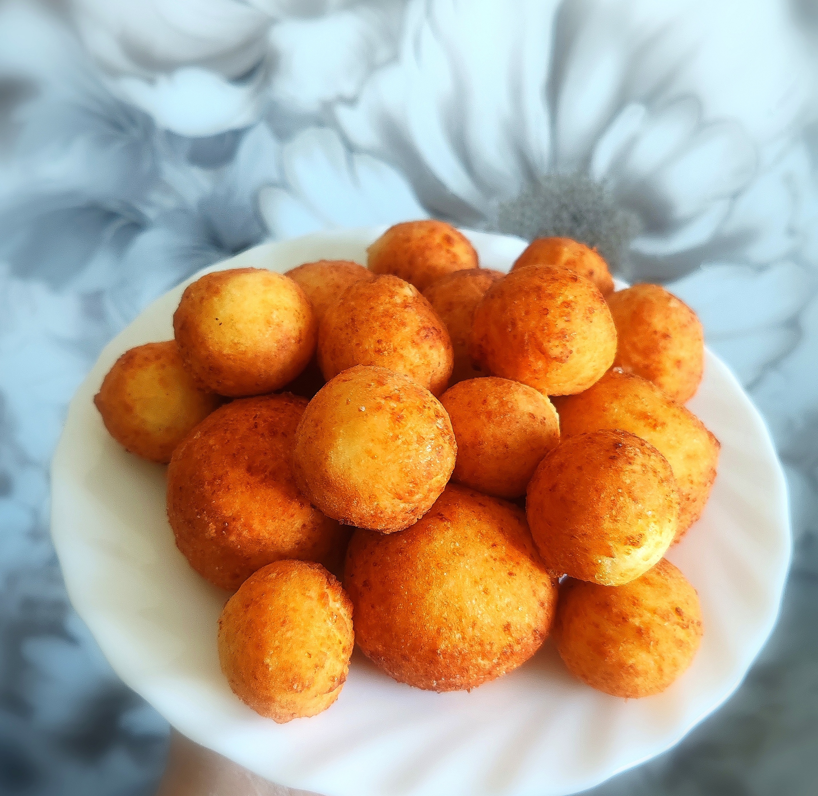 Творожные пончики (шарики) 