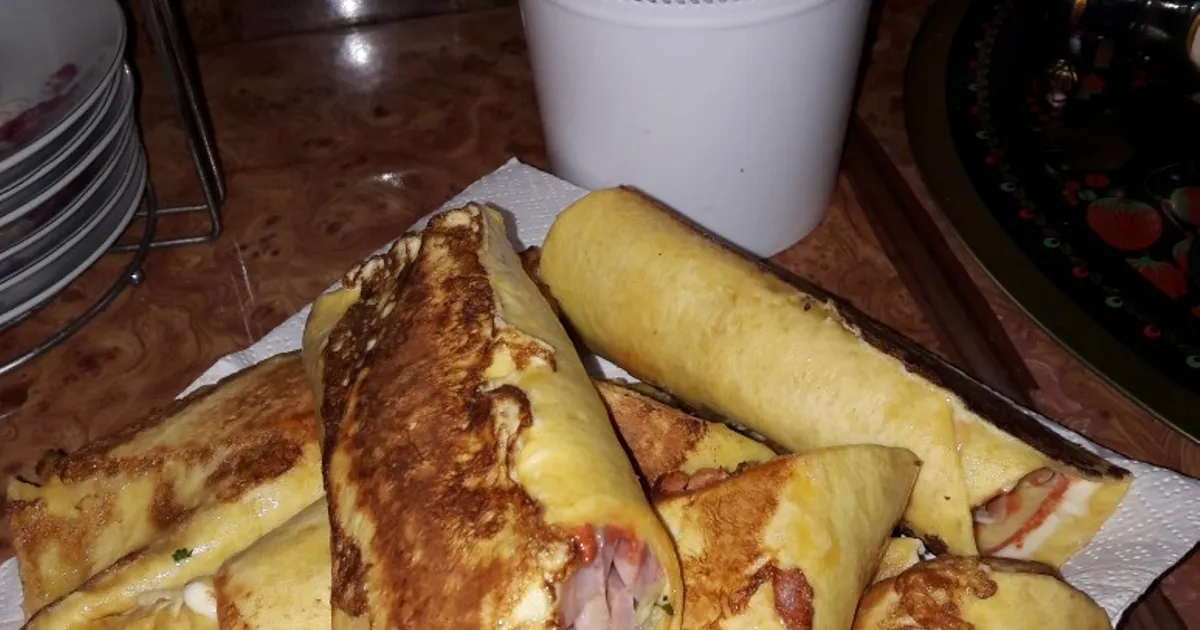 Мексиканские лепешки с начинкой 🌯 рецепт с фото пошаговый от Анюта🌼🏃🏼‍♂ ...