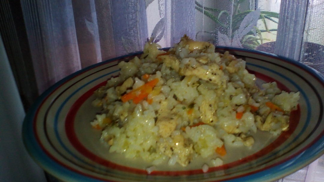 Рис с куриной грудкой "Аля Плов"
