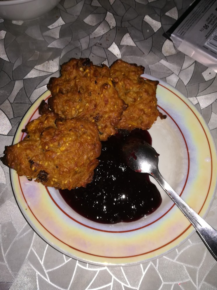 Злаковое печенье с тыквой