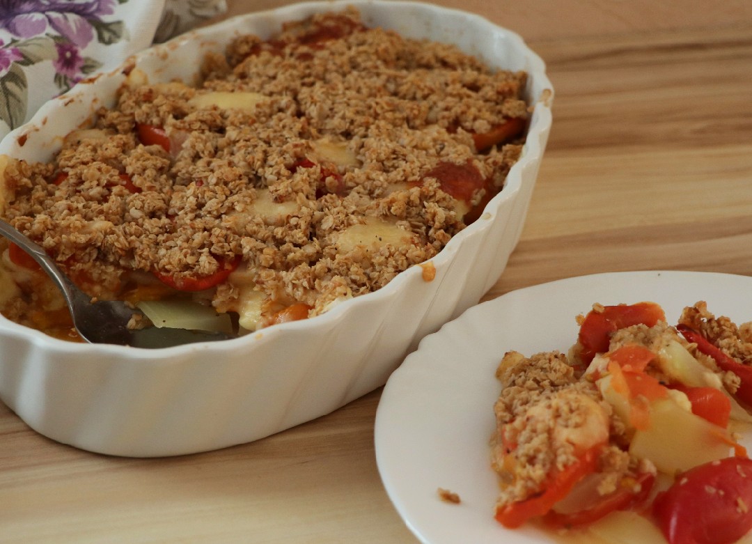 Кабачковый крамбл