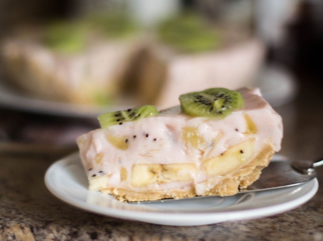 Йогуртовый торт с киви и бананами - рецепт автора Tanyushka Igorevna  Ostapenko