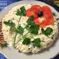 Салат «Маковый цвет»