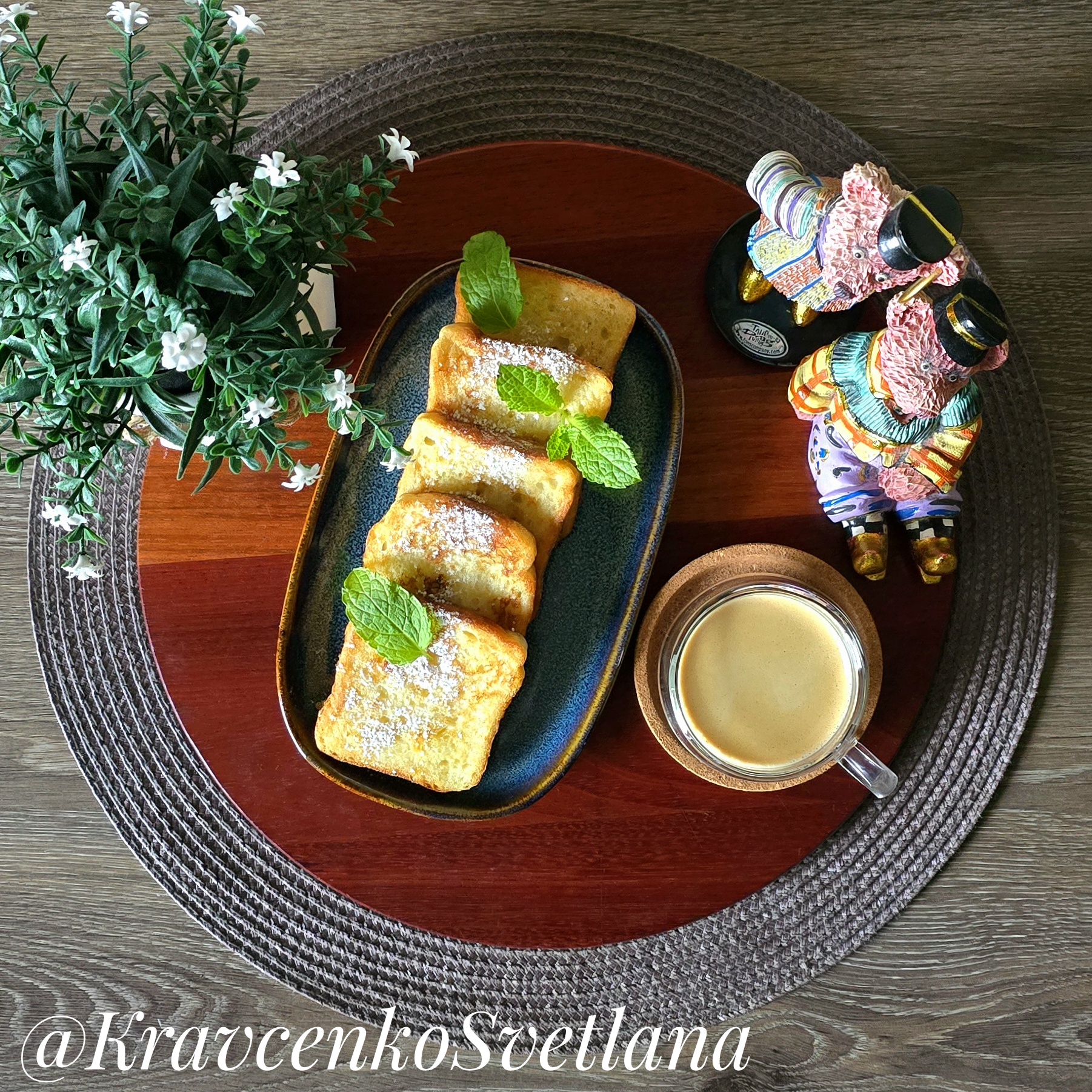 Гренки на завтрак