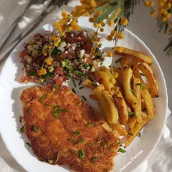 Шницель из курицы