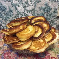 Простые оладушки без яиц🥞