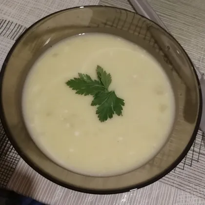 Картофельный суп-пюре со сливками