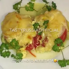 Кабачки с сыром, запечённые в духовке