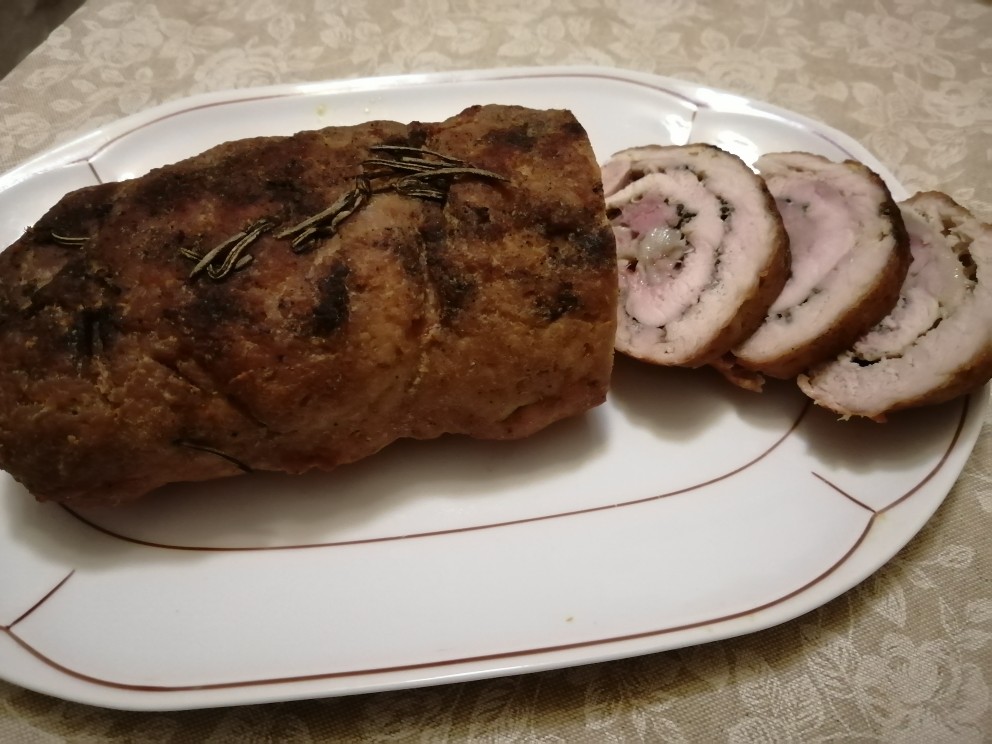 Рулет два вида мяса