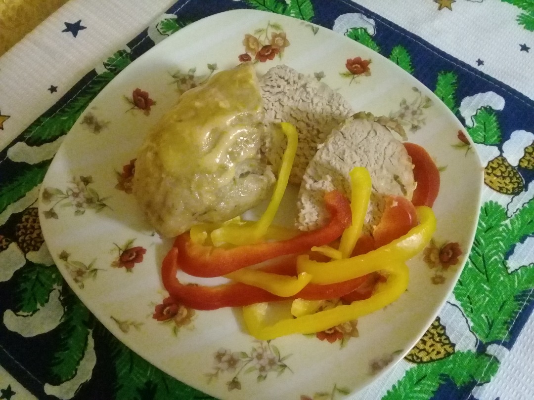 Как приготовить рецепт Свинина под сыром и майонезом