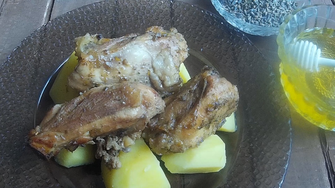 Курочка с медом и лавандой