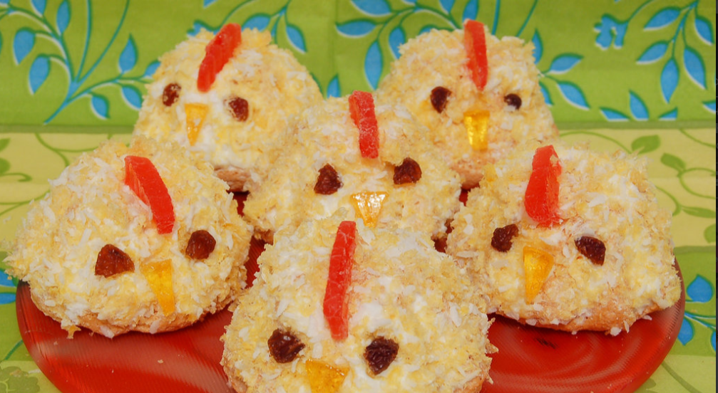 Пирожные "Цыплята"