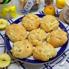 Мягкое яблочное печенье по-итальянски