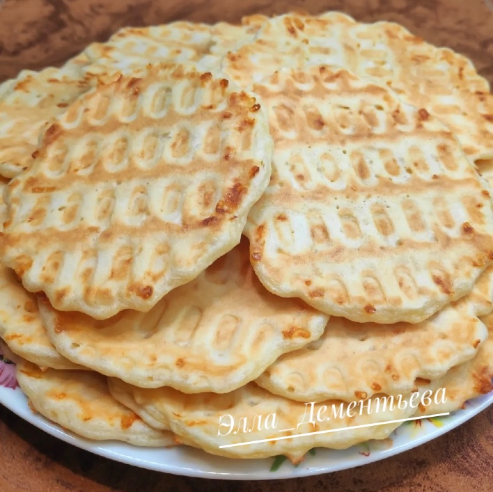 Вафли с сыром🧀