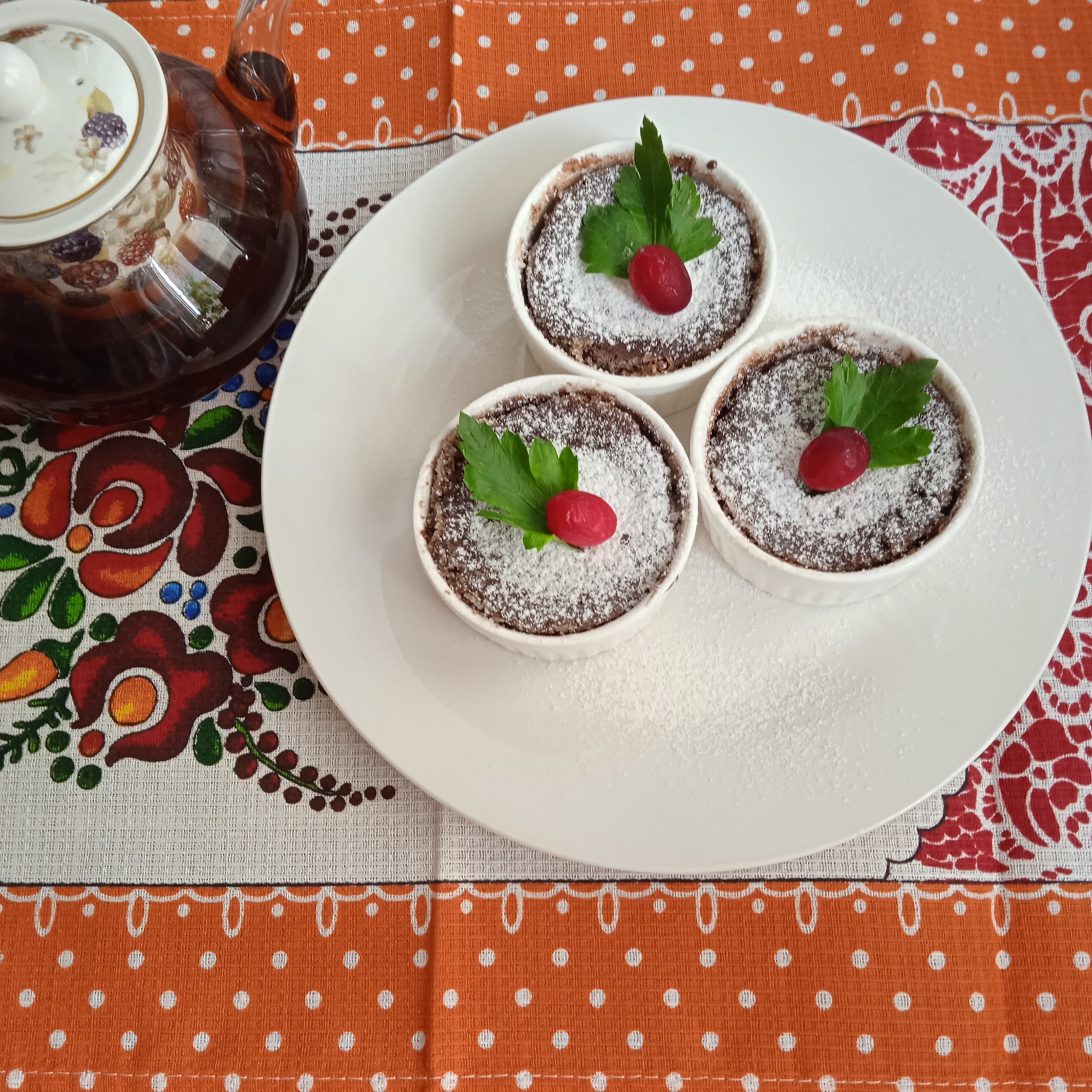 Шоколадное суфле
