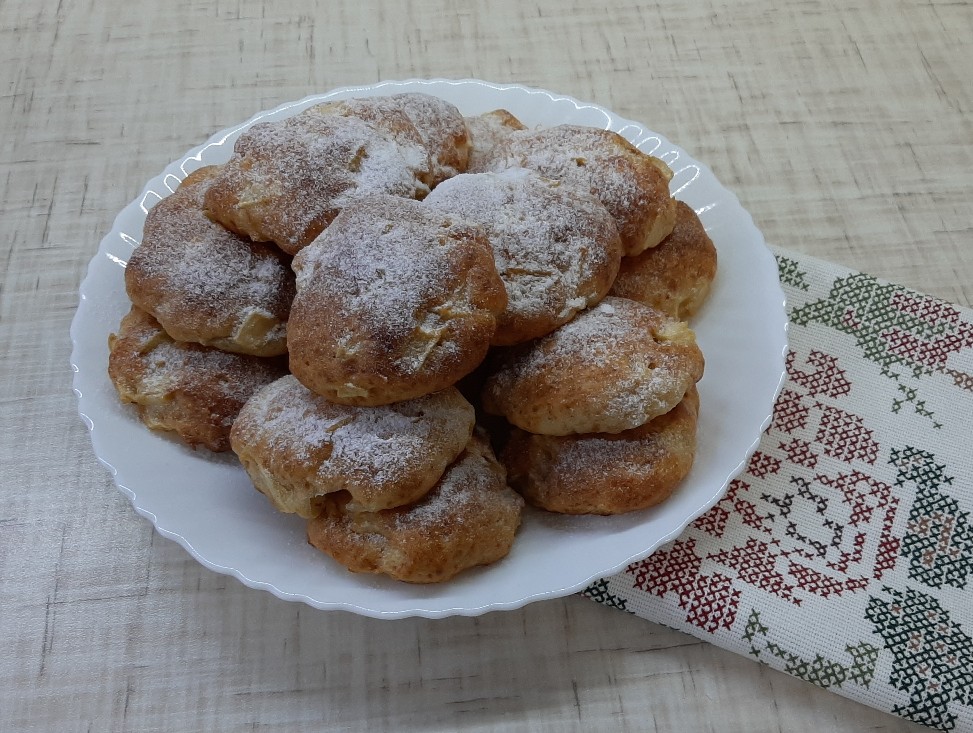 Домашнее печенье с яблоком 🍎