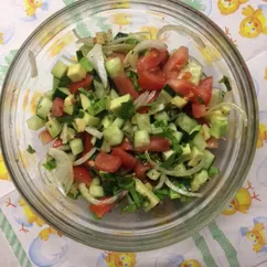 Салат 🥗 с авокадо 🥑