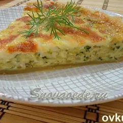 Пирог с кабачком, что может быть вкуснее