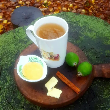 Зеленый чай с фейхоа