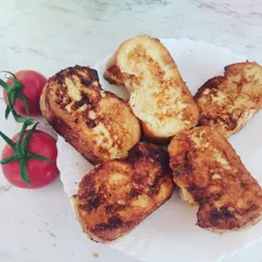 Гренки с сыром