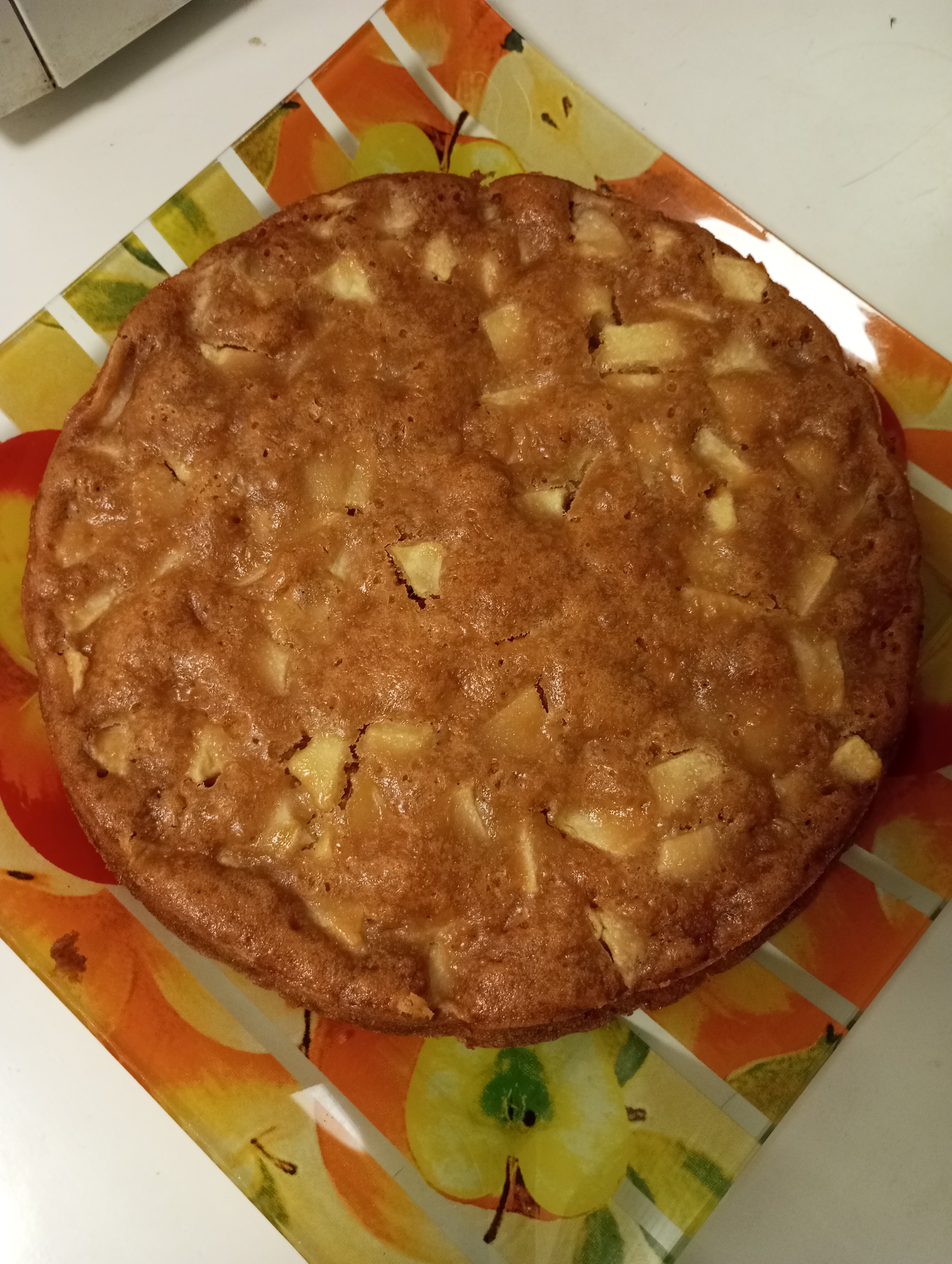 Шарлотка постная