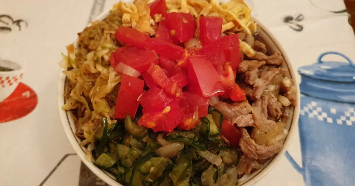 Корейское кукси - рецепт автора Алёна Хегай 🏃‍♂️