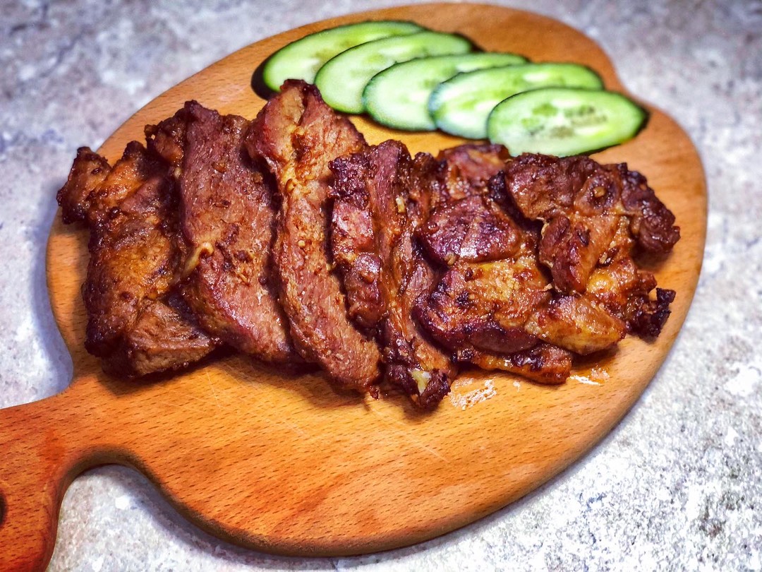 Свинина, запеченная с соевым соусом🥩😋