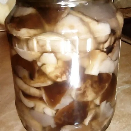 Благородные грибы маринованные