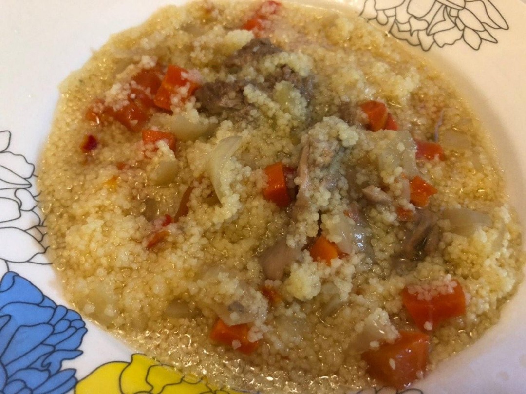 Курица с кускусом