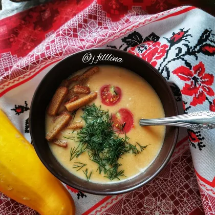 Овощной сырный крем-суп