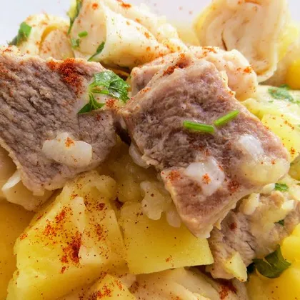 Штрудели с картошкой и мясом. Семейный рецепт