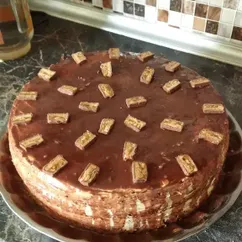 Бисквит snickers
