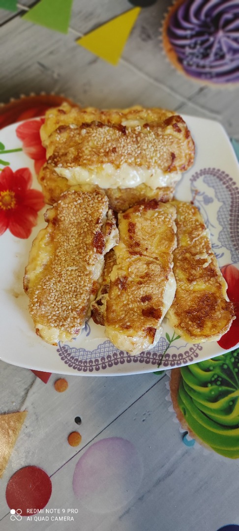 Сырные палочки в кунжуте