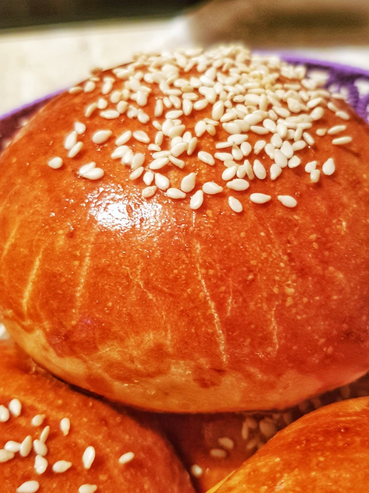 Булочки с кунжутом🍔