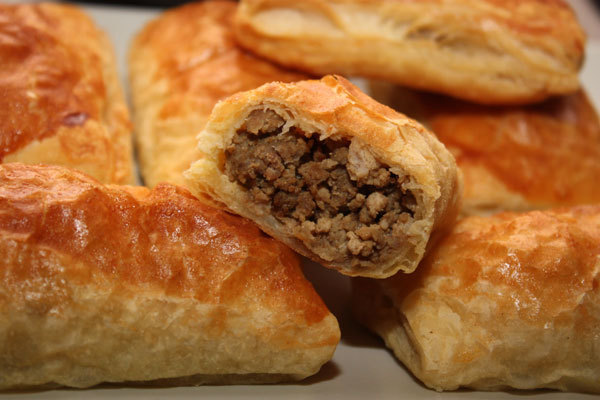 Пирожки с мясом и картошкой по-татарски в духовке – пошаговый рецепт приготовления с фото