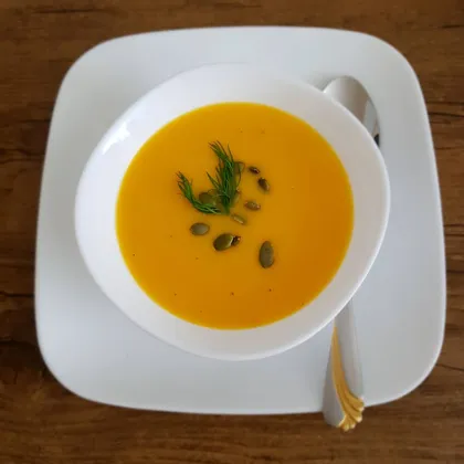 Крем-суп из мускатной тыквы
