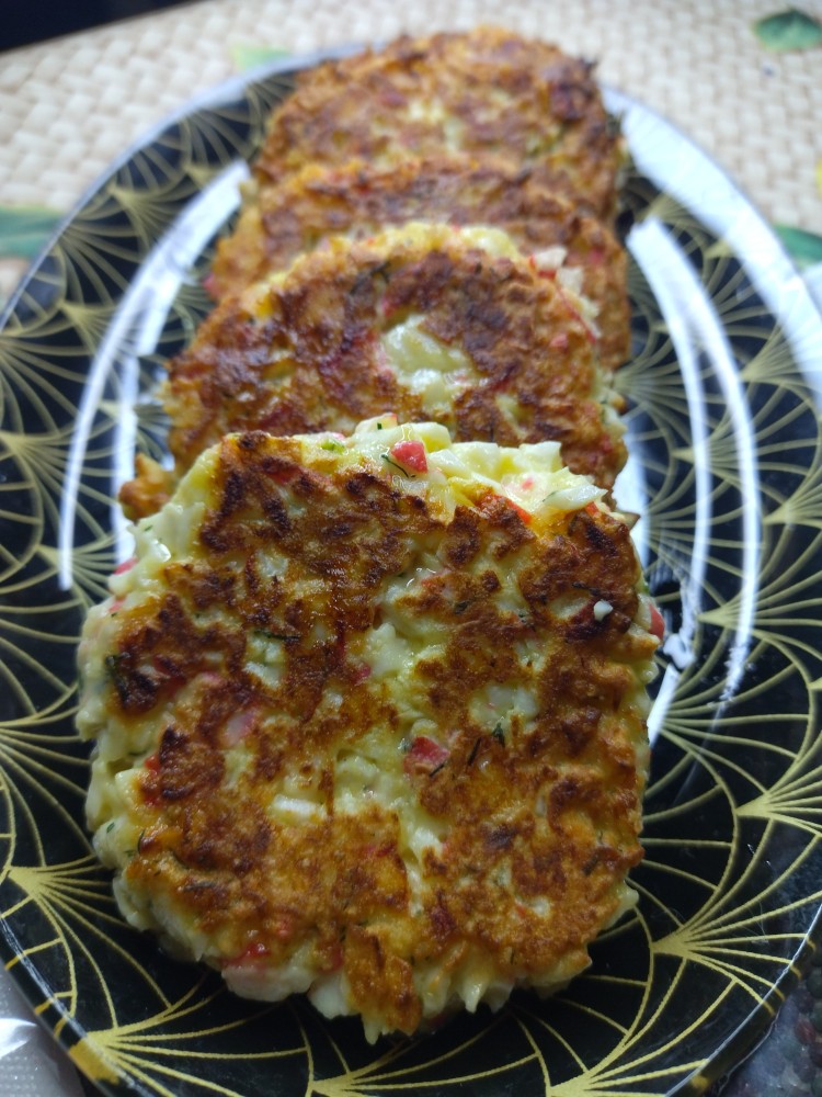 Крабовые котлеты 🦀