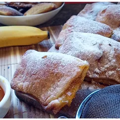 Это понравится всем ! Вкуснейшие слойки с джемом и бананом // Слойки к чаю