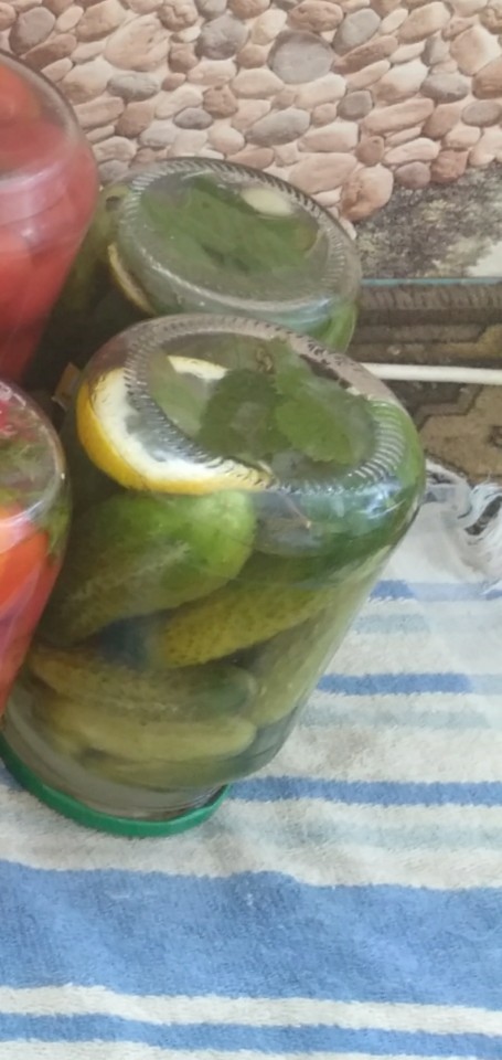 Огурчики пражские без уксуса