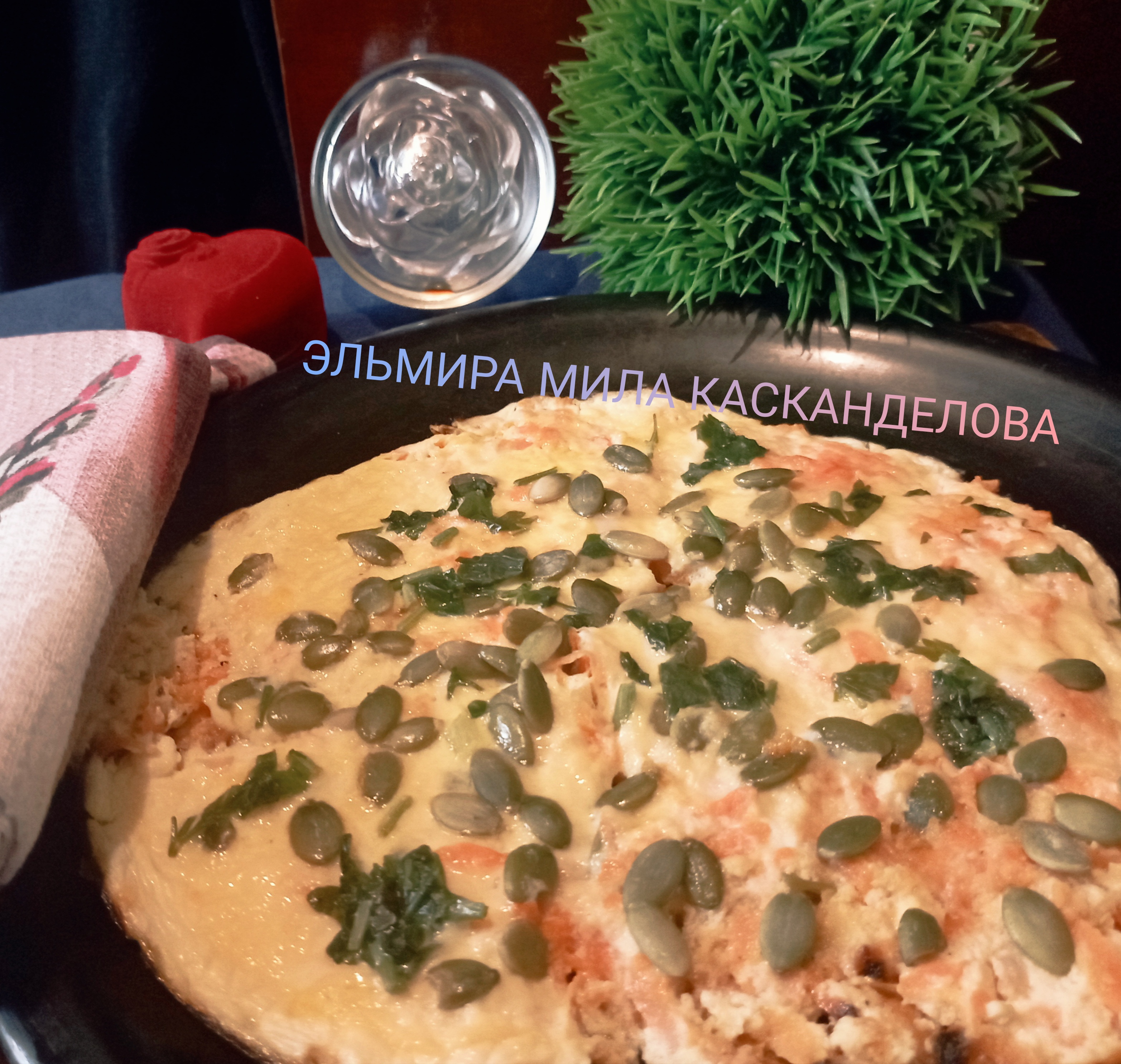 Морковный омлет на завтрак
