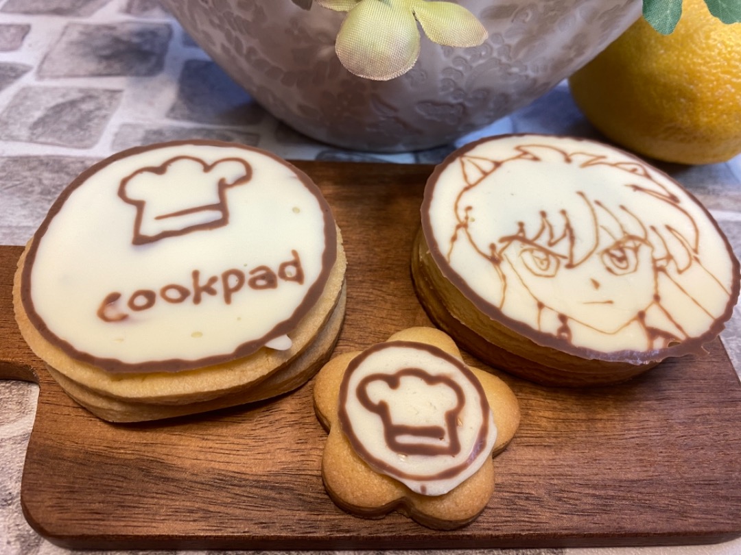 ”Cookpad” Печенье с белым шоколадом